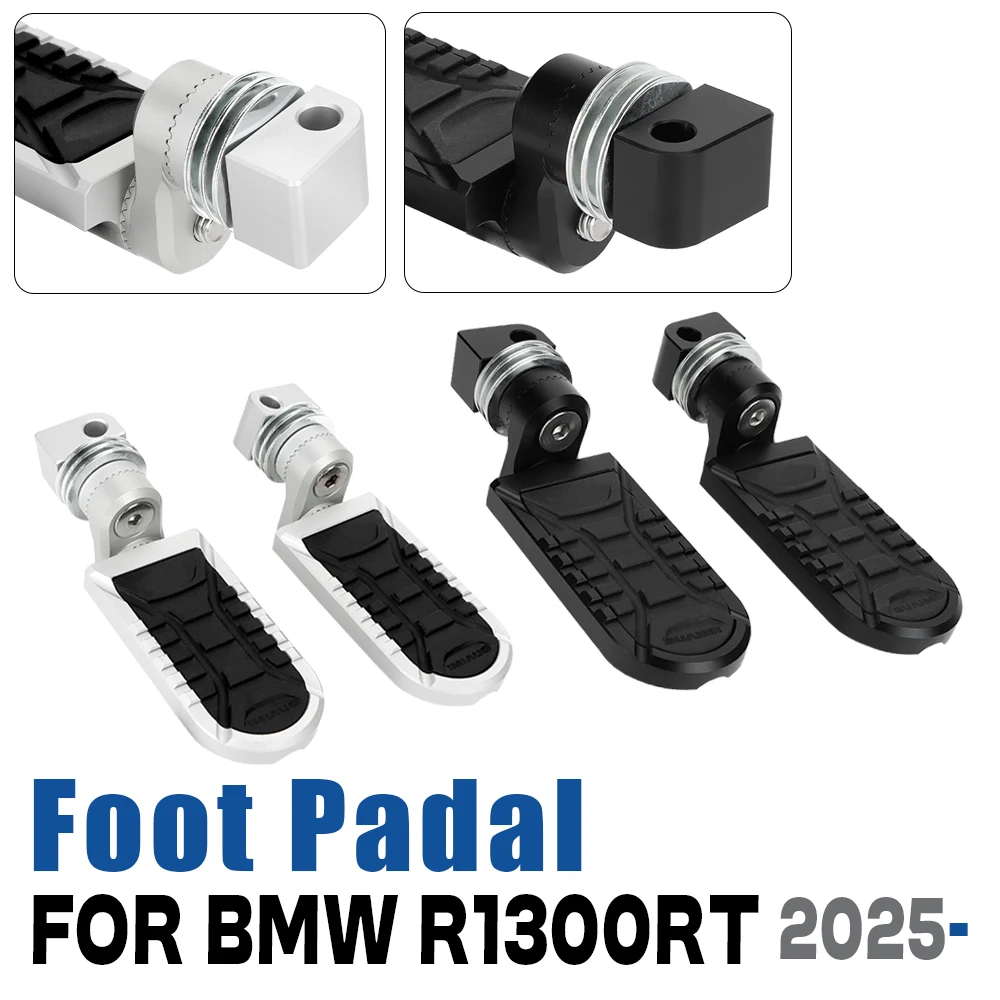 

Для BMW R1300 RT R 1300RT R 1300 RT r1300rt 2025 задняя подставка для ног мотоцикла, регулируемая удлиненная опускающаяся подножка, вращающаяся подножка