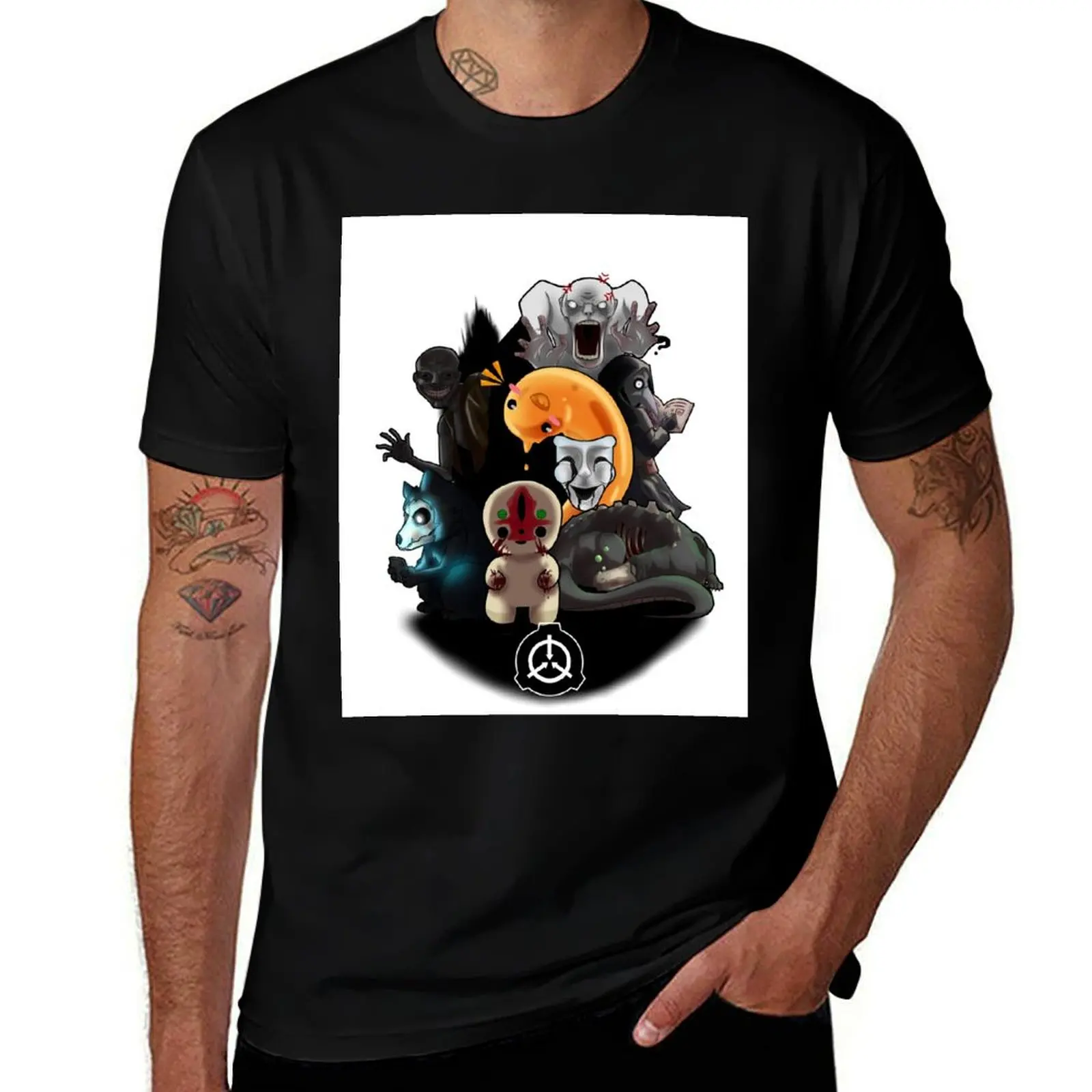 

The SCP's T-Shirt summer 2025 funny shirt cotton shirts graphic tees basketball graphic tees shirts men graphic