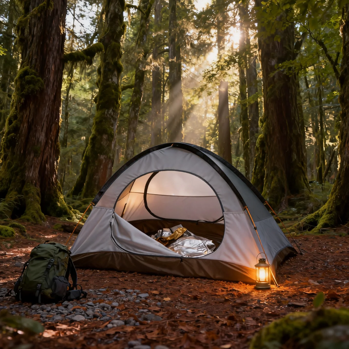 Large Space Fully Automatic Outdoor Camping Tent Portable Rainproof Heat-Insulating Four-season Double Layer Oxford Travel Park