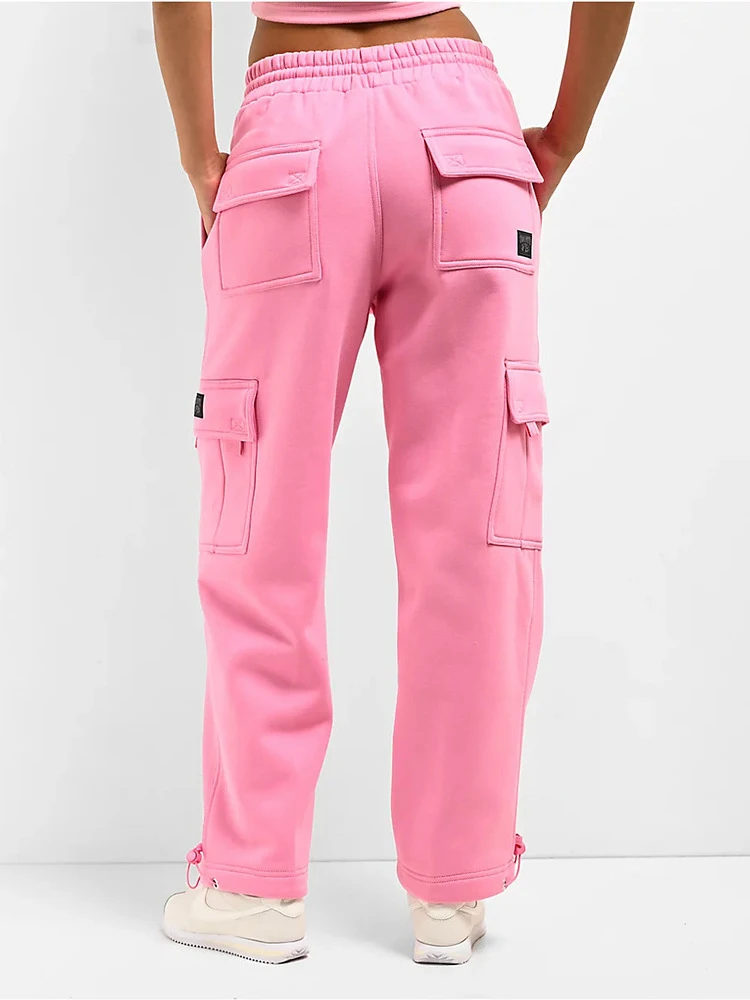 Cargo Pants Womens Youth Spring Canvas Classic French Chic Urban Commute Anti-Wrinkle Comfortable For Daily Office Streetwear BF