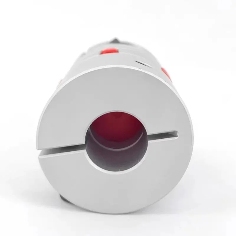D30L35 Three jaws coupler D30 L35 BW aluminum plum flexible spider coupling motor red rubber pad 5mm-16mmbelt