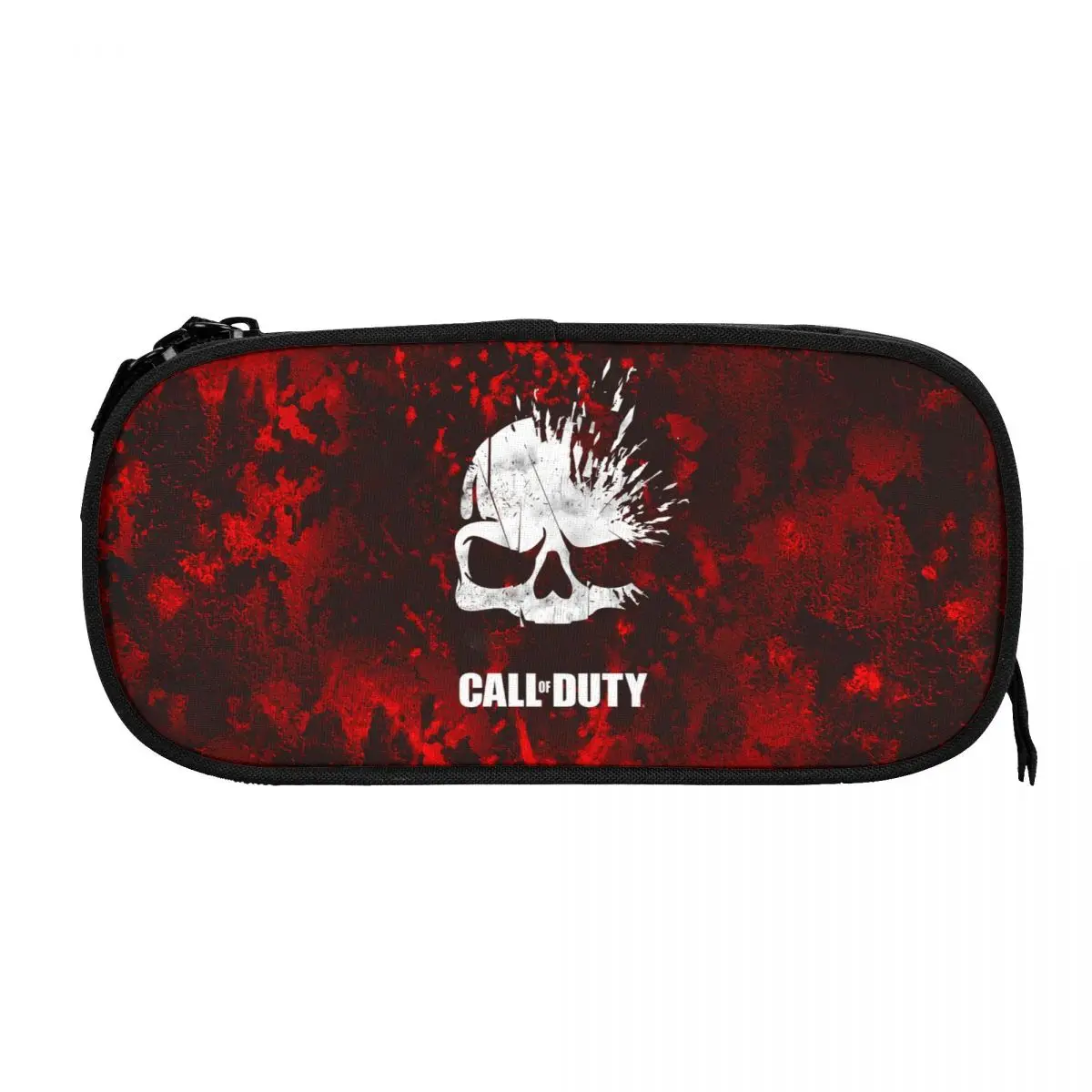 Game Call Of Duty Warzone Mobile Big Capacity Pencil Pen Case Office College School Large Storage Bag Pouch Holder Box Organizer