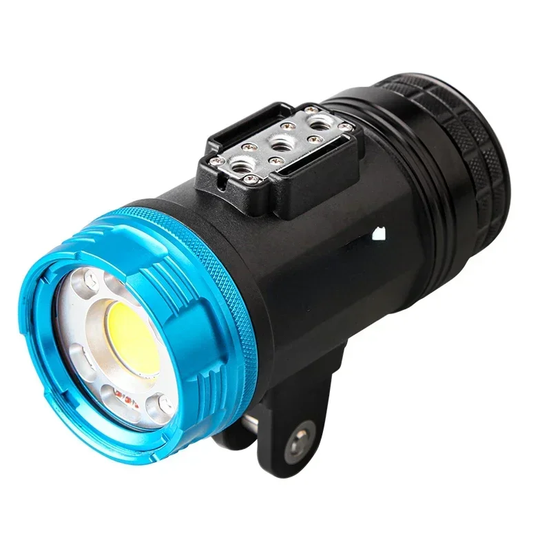 Hot selling 7000 lumens diving photography fill light flash, red and blue light 5700k