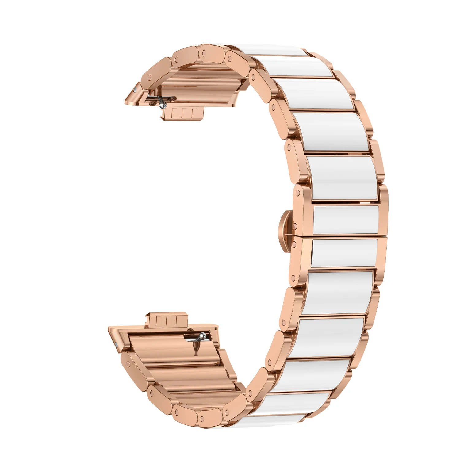 Edelstahlband für Huawei Watch Fit 4 Pro Armbandzubehör Keramik Correa Gürtel Pulseira Armband für Huawei Watch Fit 4 3