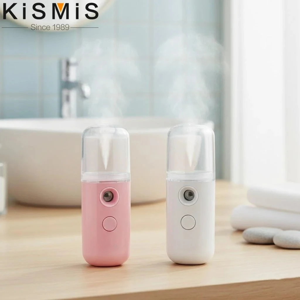 

Nano Facial Mist Sprayer USB Portable Nebulizer 30ml Mini Face Steamer Humidifier for Skincare Hydration Beauty Tool