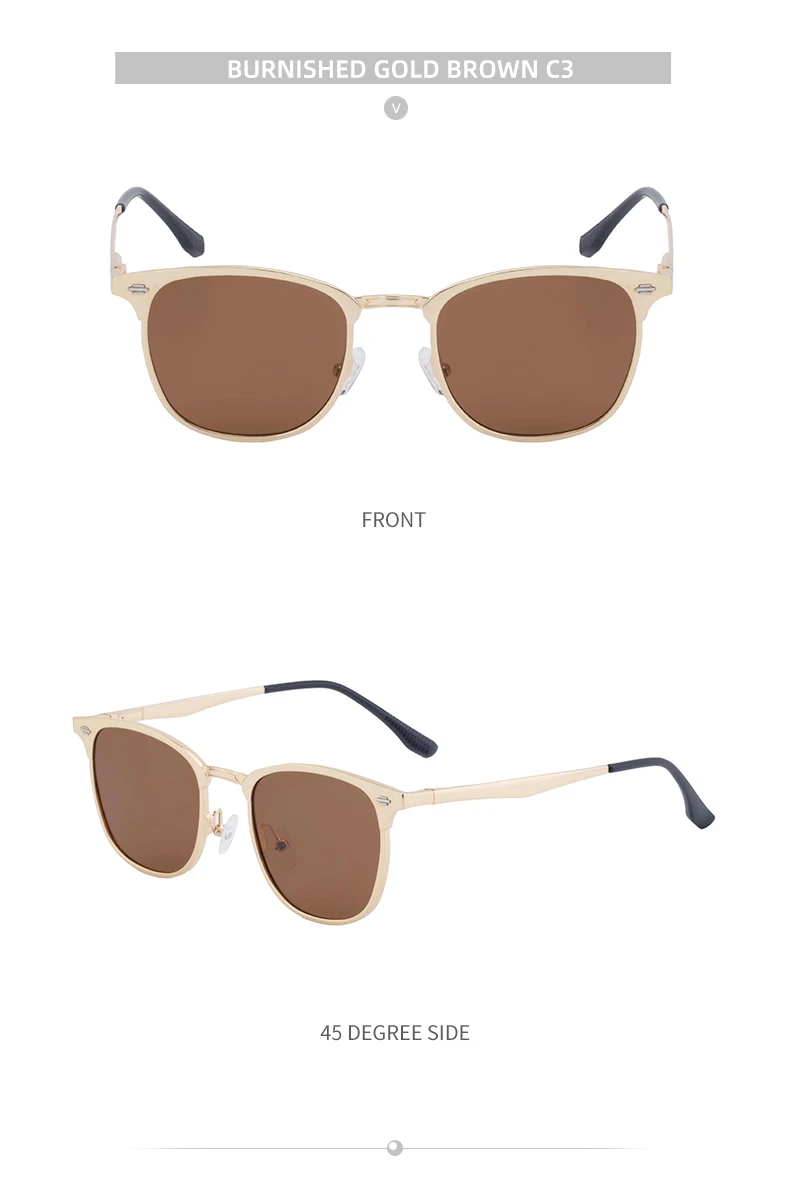 Steampunk Quadratische Sonnenbrille Männer 2026 Luxus Marke Metall Rahmen Retro Punk Sonnenbrille Männlich Driving Shades Vintage Brillen UV400 – Detail 19
