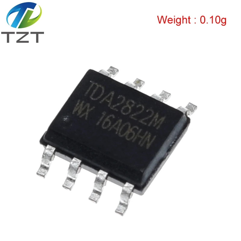 DIYTZT 10PCS TDA2822M TDA2822 TDA2822D 2822