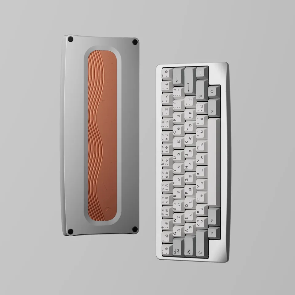 KBDfans Agar キーボード キット EC バージョン、EC スイッチなしの