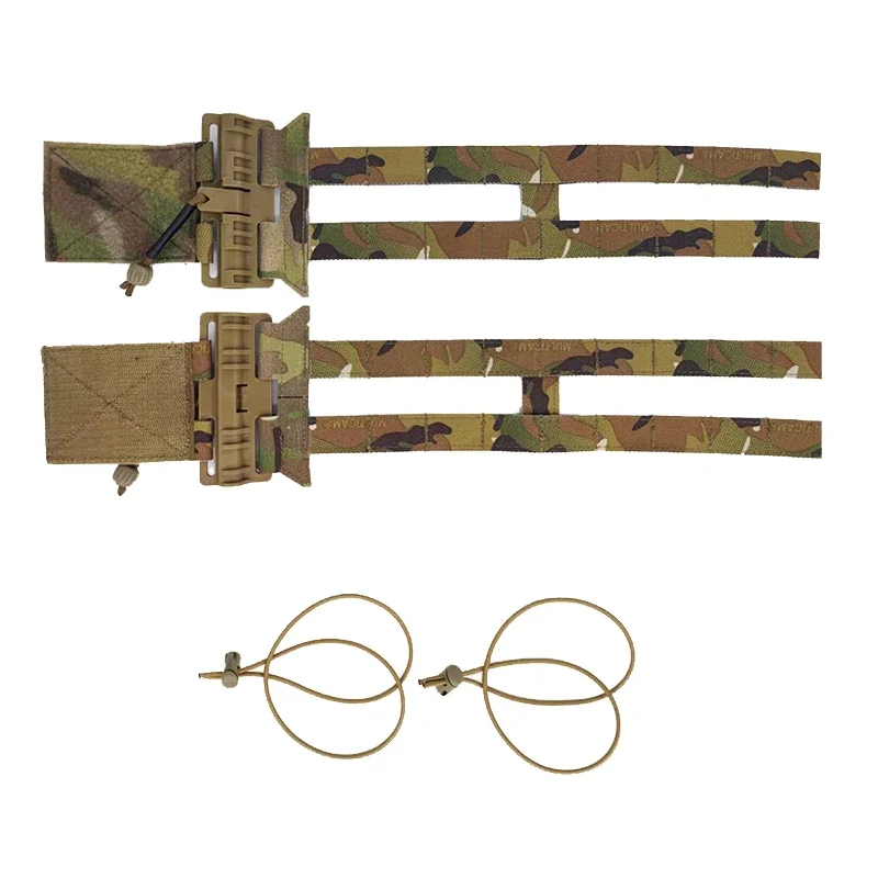 

Tactical Plate Carrier Strap Vest Quick Release Buckle Set Gear Skeletal Cummerbund 2 Band JPC XPC Airsoft Vest Accessory