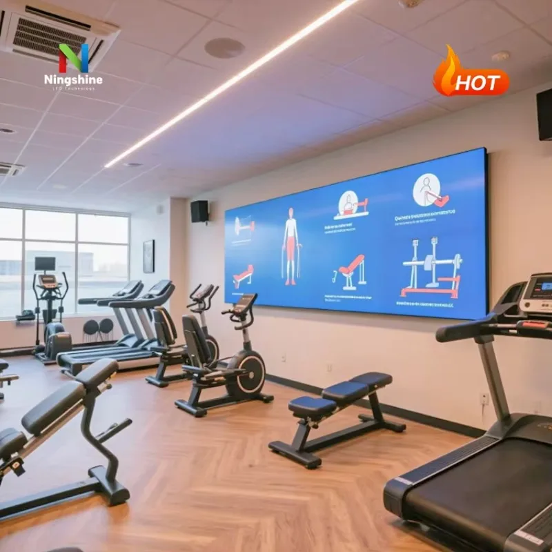 البائع الساخن: شاشة LED لصالة الألعاب الرياضية الداخلية P0.78 P0.93 P1.25 P1.56 P1.87 لوحة عرض جدارية لفيديو الكنيسة فائقة الدقة قابلة للتخصيص