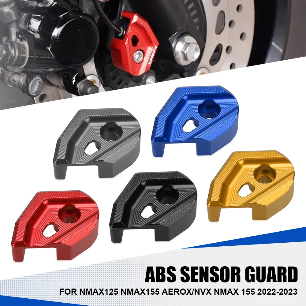 

NVX155 для YAMAHA NMAX125 NMAX155 AEROX/NVX NMAX 155 2022 2023, защитная крышка датчика ABS на переднее колесо, защитная крышка