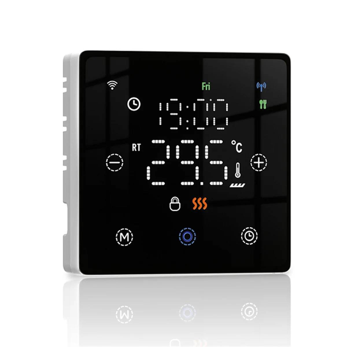 

A79G Tuya Zigbee умный дом напольное отопление умный переключатель переключатель контроля температуры для электрического подогрева пола газовый котел черный