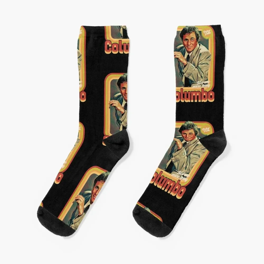 

Columbo TV Shows Socks Climbing christmas gift Men's Socks Luxury Women's