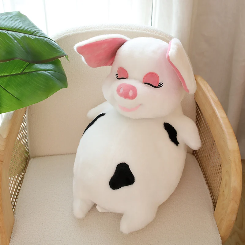 1pc 15/30/40/50cm Cute Plush Pig Pendant Doll Soft Sleeping Pillow Cute Room Decoration Gift For Children Keychain