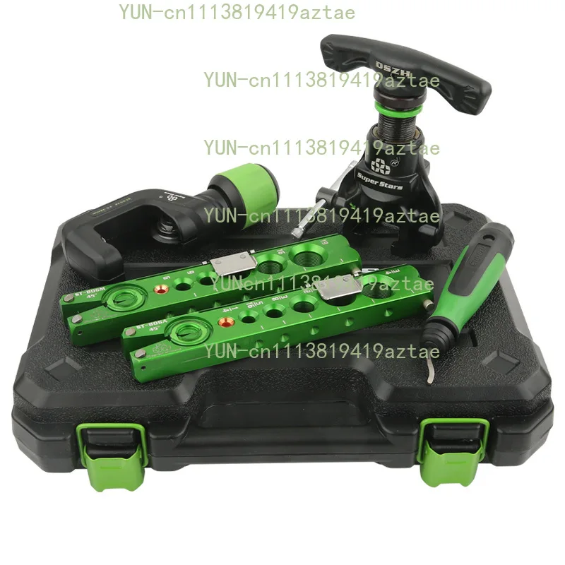 Professional Tube Expander Kit, 6-19MM, Manual, Air Conditioner Copper Tube, ST-806FT Metric Eccentric