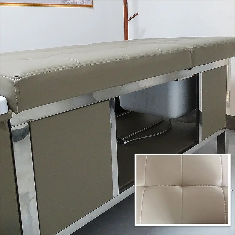 Nordic Luxury Hair Salon Shampoo Chairs Simplicity Barber Shop Makeup Stylist Shampoo Chair Massage Furniture Lit Shampooing Spa - view 3