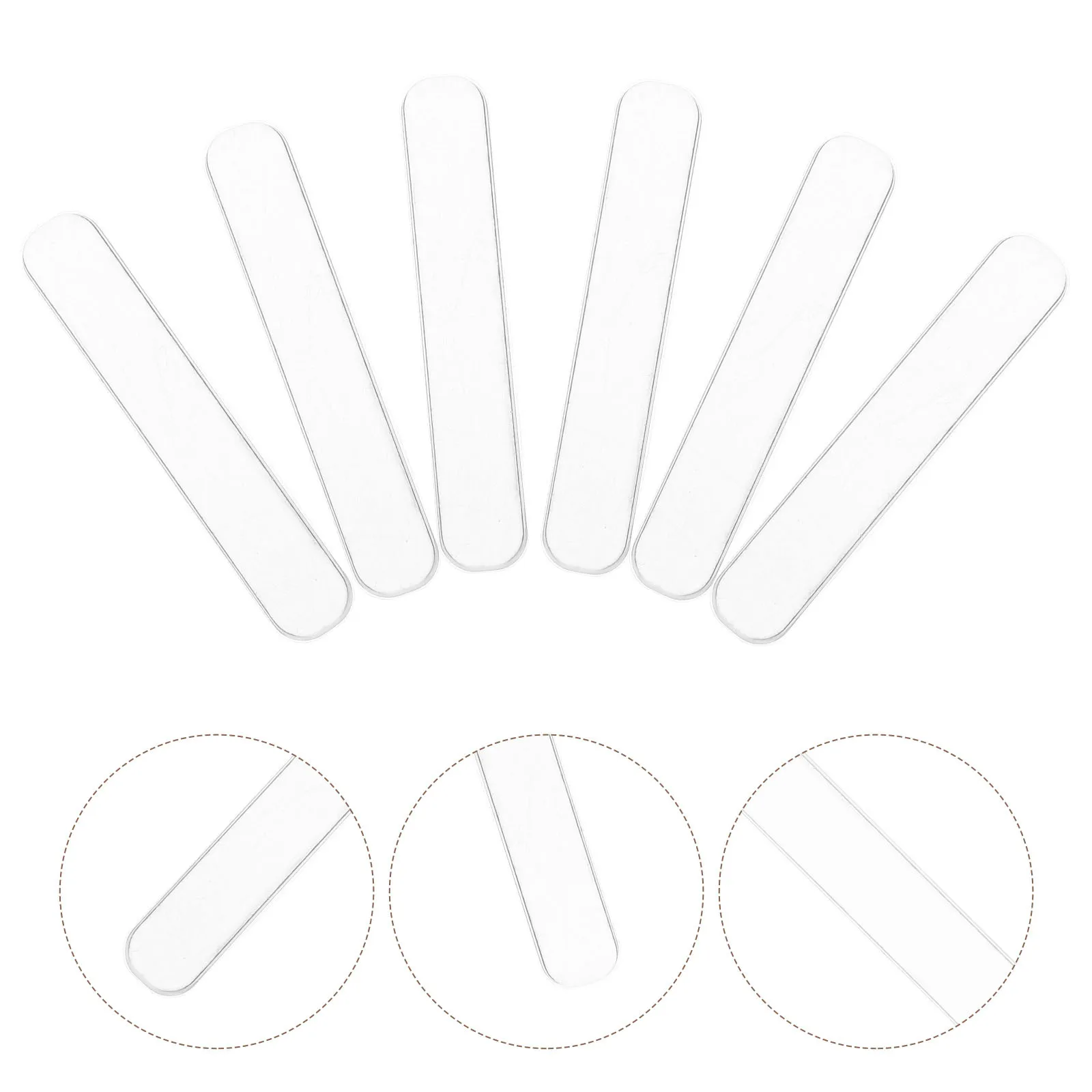 

12Pcs Silent Door Stickers Transparent Silicone Bumper Pads for Noise Reduction Soft Close Cabinet Refrigerator Door