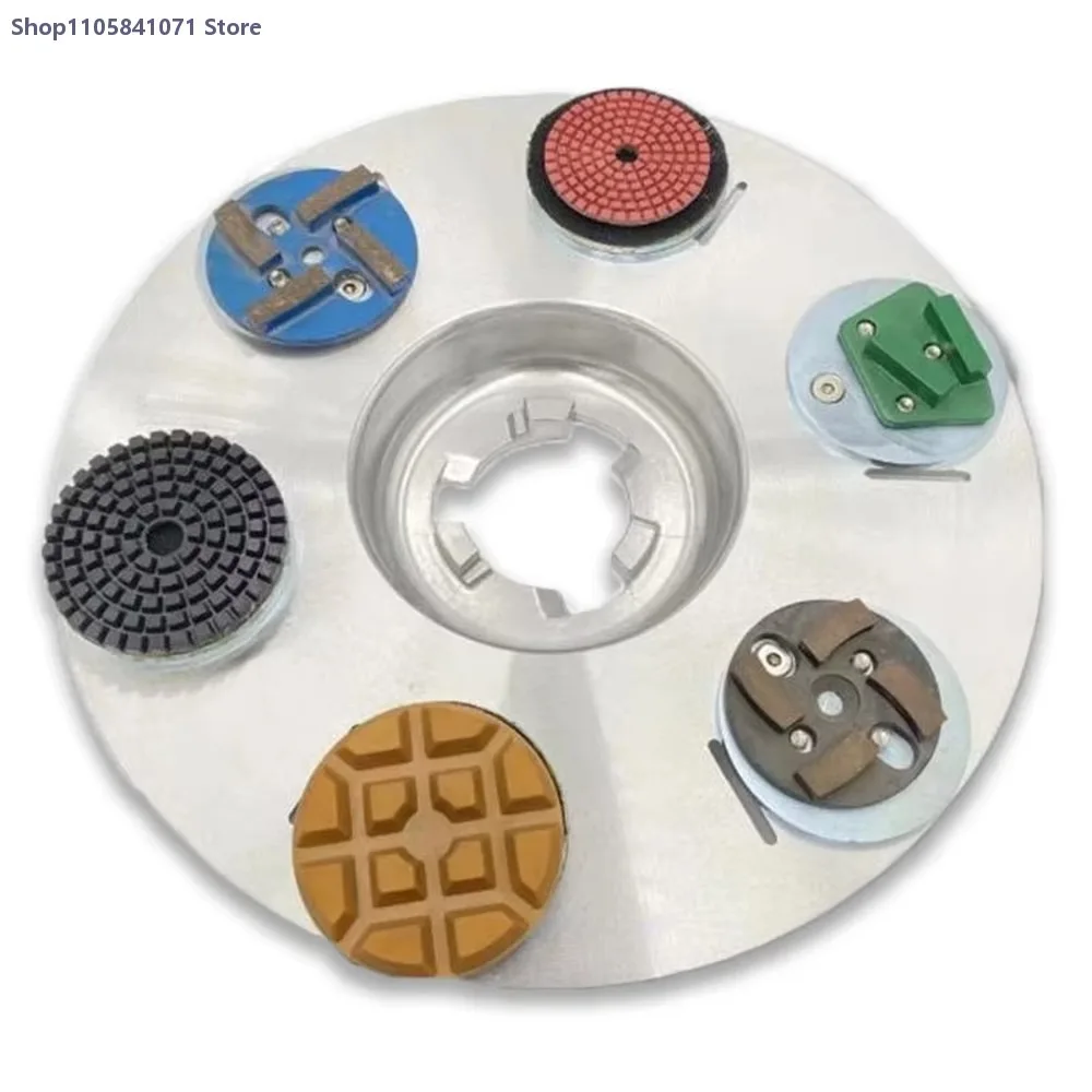 Multifunctional Aluminum Grinding Disc Plate for Kitchen Garden Workshop DIY Polishing Sharpening Tools