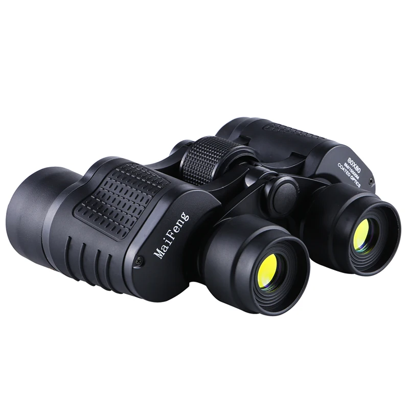 Long Range Professional Binoculars with High Magnification Portable HD Telescope Civil Grade Night Vision Binocular 80x80