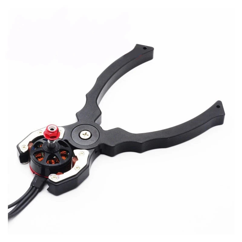 Model Aircraft Metal Pliers With All-In-One Clamping And Removal Functions Motor Fixed Pliers Multifunctional Pliers Black