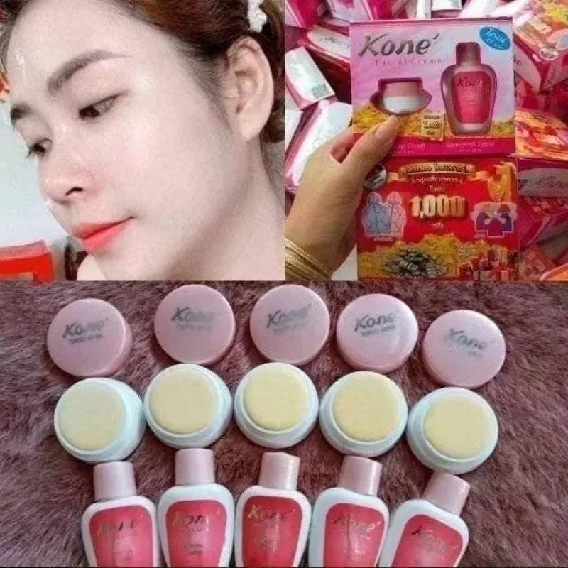 Moisturizing Cream for Brightening Skin, Rich in Natural Ingredients, Creams/Kem duong trang da Kone