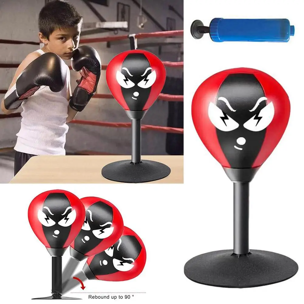 Desktop Punching Bag Table Boxing Punch Ball With Strong Suction Cup Kids Adults Stress Relief Toys For Thai Sports Equipment