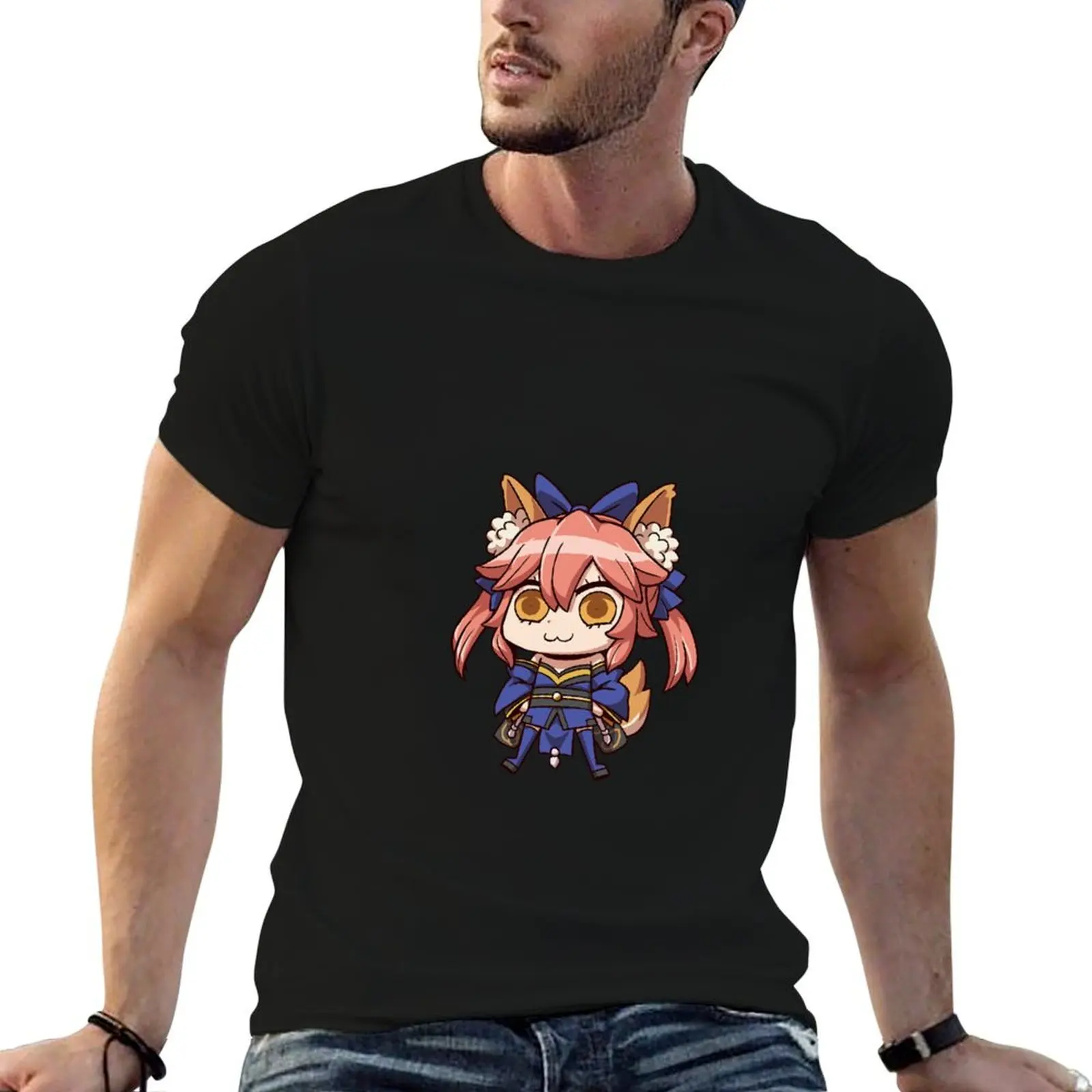 Tamamo no Mae T-Shirt t shirts for man graphic tees funny t shirts cotton t shirts for man cotton funny T-Shirt