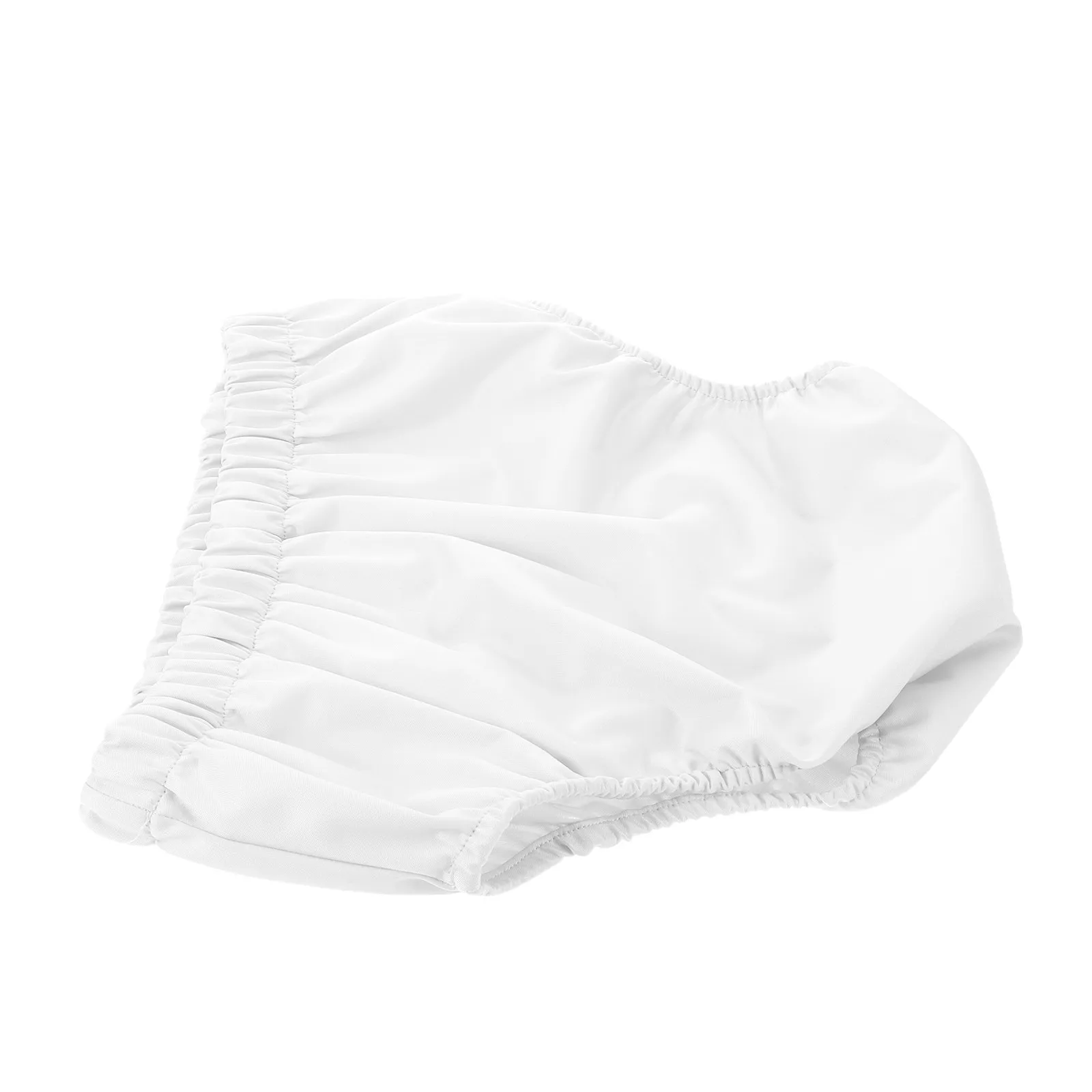 Reusable Adult Waterproof Diapers Cloth Elderly Leakproof Absorbent Pants for Seniors Night Care White Reusable Cloth Diapers