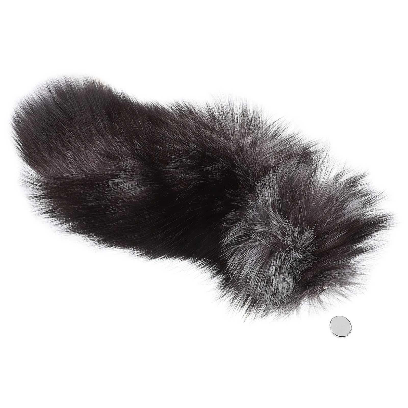 

Fox Tail Accessory Cute Magnetic Closure For Cosplay Party Performance Animal Costume Prop Dress Up Halloween Carnival
