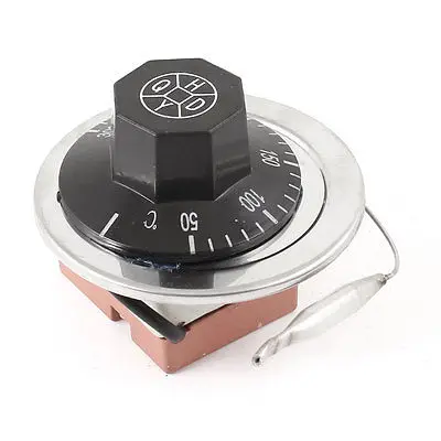 

AC 250V 16A NC Adjustable Temperature Control Switch Thermostat 50-300 Degree
