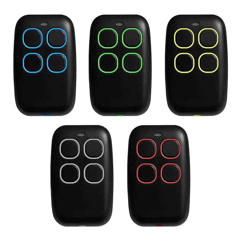 

Remote Control RF 433Mhz 4-Key Wireless Copy Transmitter Electric Clone Door Garage Door Automatic Keychain