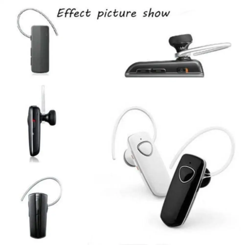 10pcs 6.0mm Bluetooth-compatible Headset Earhooks Hanger Accessories Transparent Soft Silicone Hook Loop Practical Caps Ear Clip