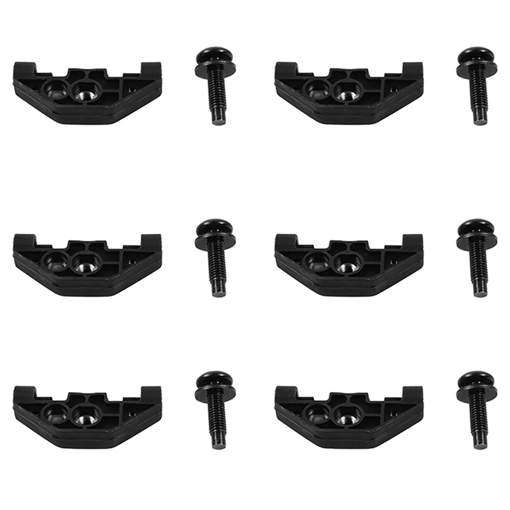 6 Sets Car Interior Roof Screws Top Screw Kits Accessories for Jeep Wrangler JK 2007 2008 2009 2010 2011 2012 2013-2017