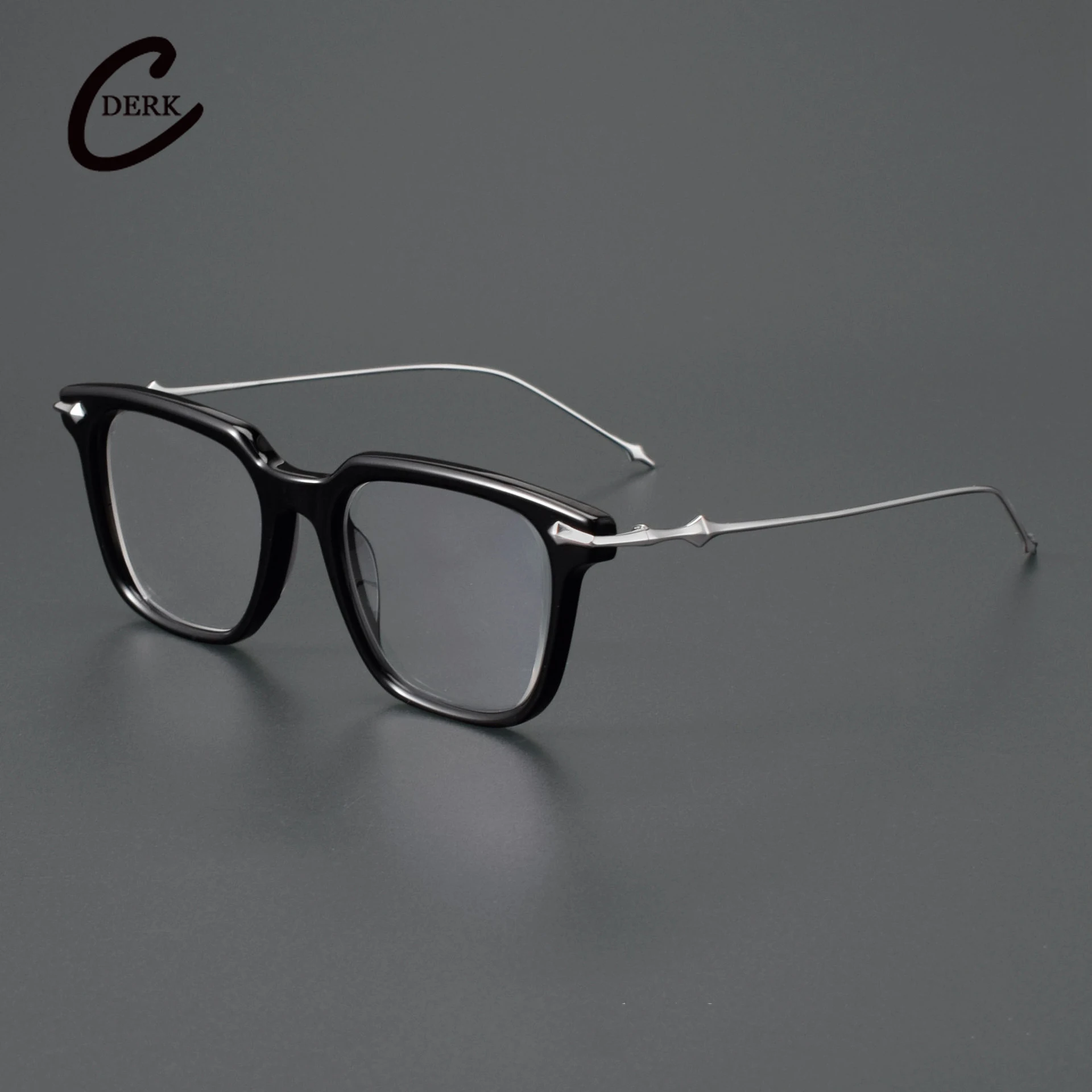 Handmade Acetate & Alloy Glasses Frame Top Quality Fashion Men Women optical Myopia Presbyopia prescription Retro eyewear