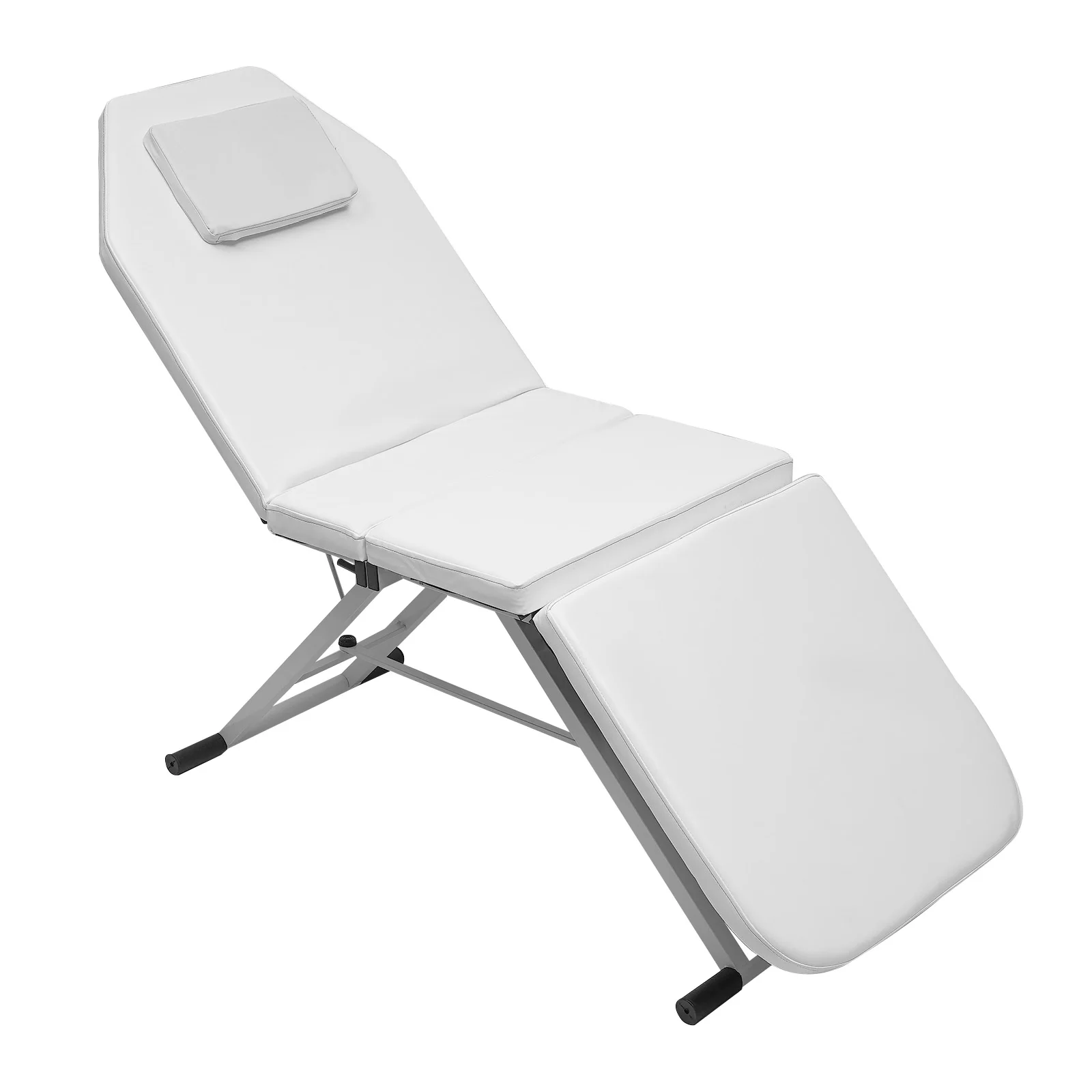 Rosa/bianco/nero impermeabile e resistente all\'olio piega il lettino di bellezza lettino da massaggio pieghevole portatile cuscinetti antiscivolo