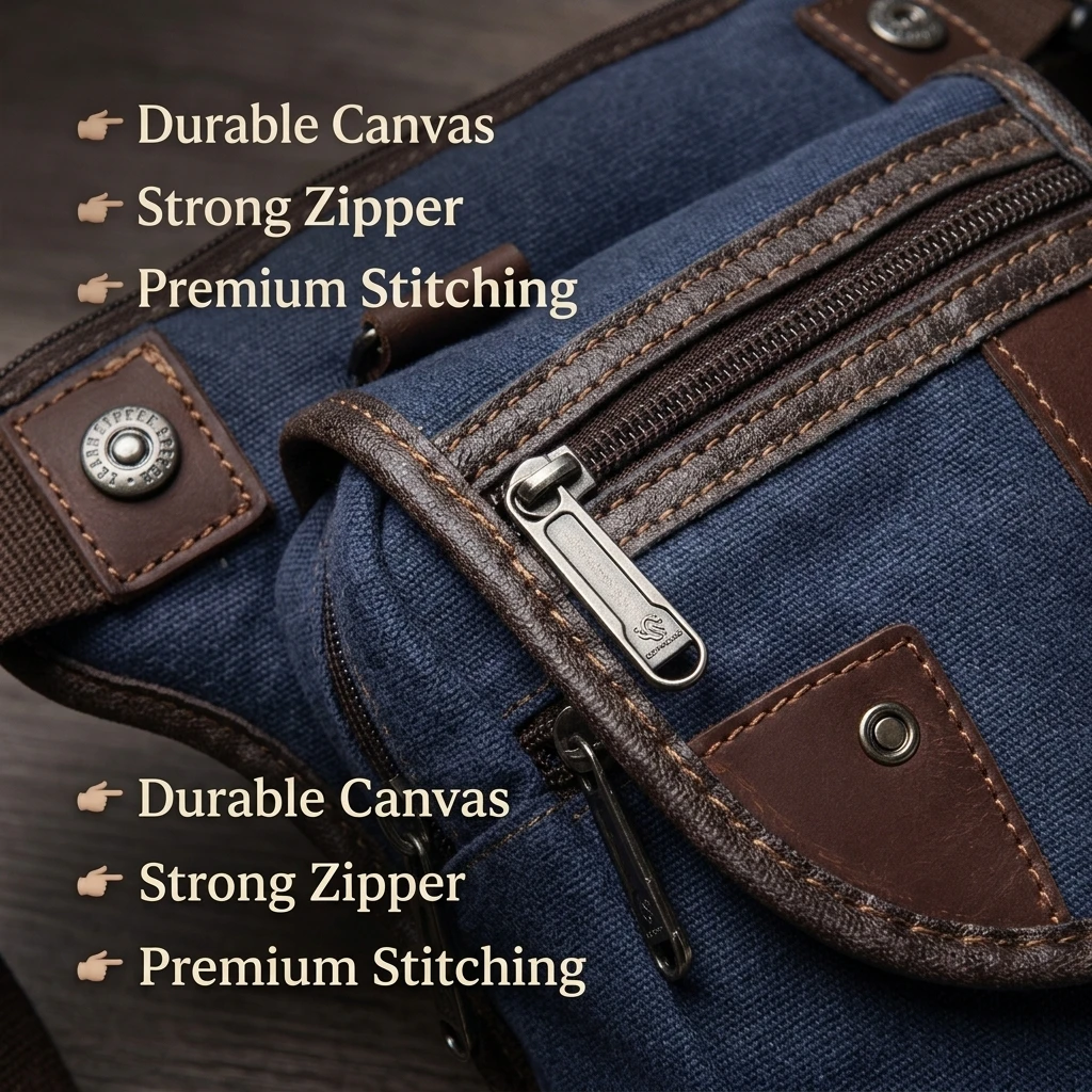 Thumbnail 4 - #17 Latest Canvas Waist Packs Offers