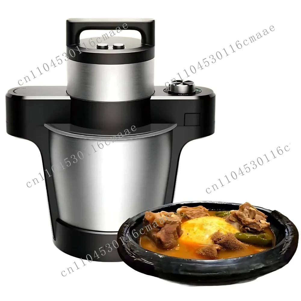 Multi-purpose portable blender for home and hotel use to grind meat and cook food
