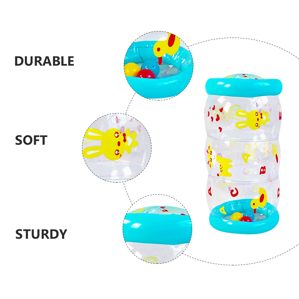 Inflatable Roller Toy Children's Rollers Baby Crawling Fitness Toys Pvc Colorful Childrens