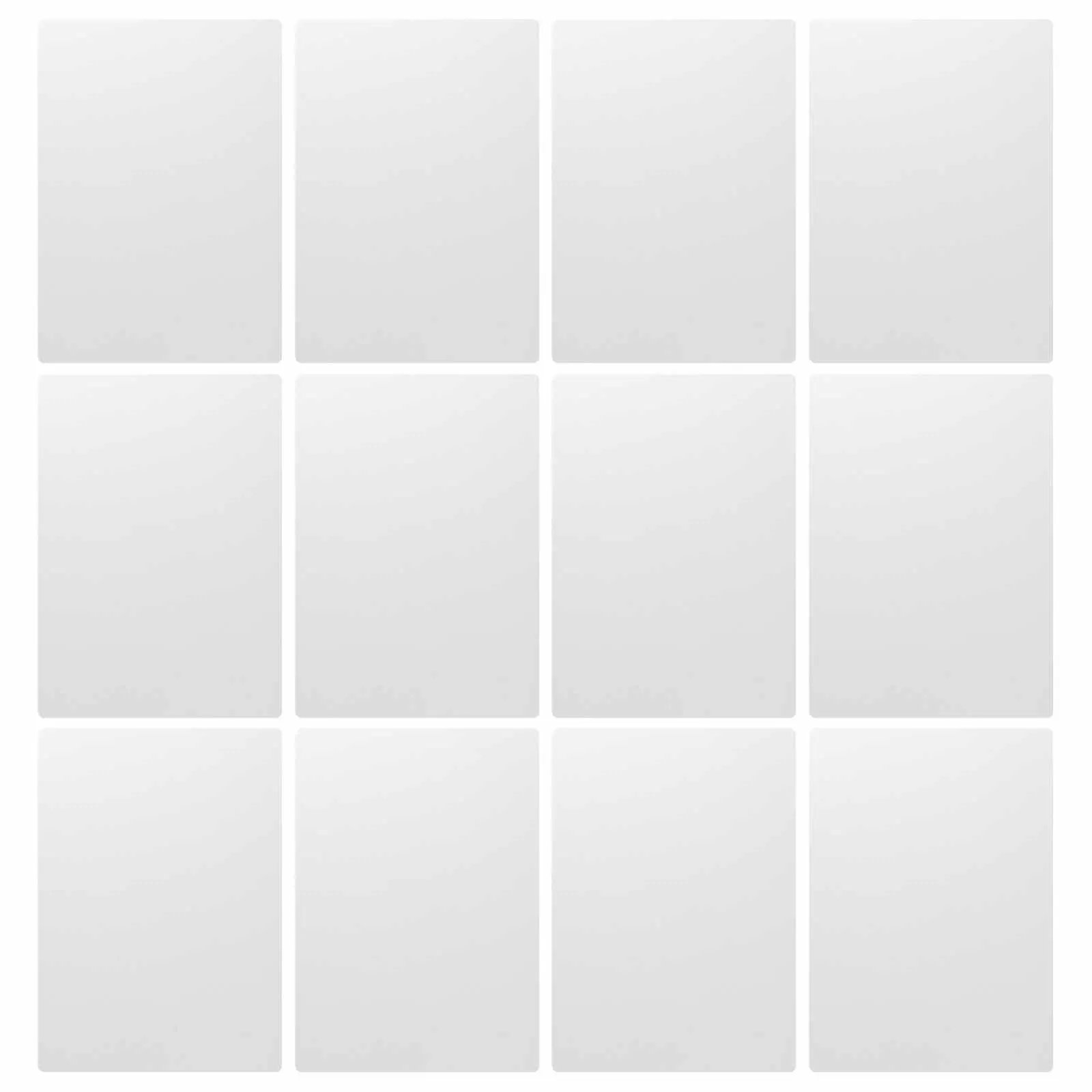 50 قطعة من أغطية ربط شفافة، أوراق بلاستيكية شفافة سميكة، طبقة حماية للمستندات المقاومة للماء لأجهزة الكمبيوتر المحمولة