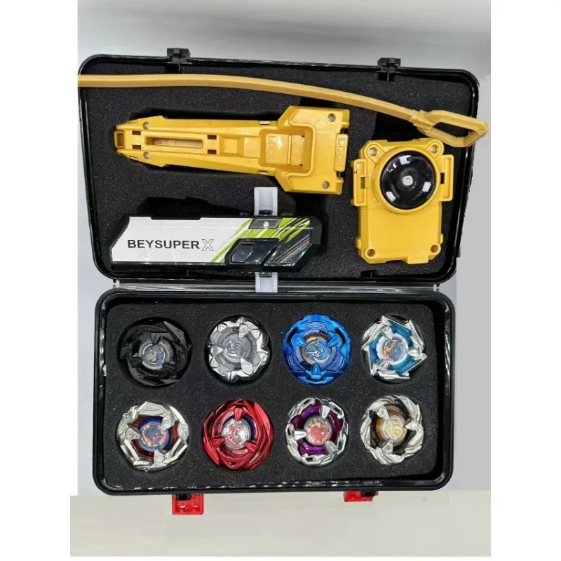 Beyblade Burst BX gyro set Takara Tomy Beyblade toy storage box, explosive gyro set, combat toolbox, small size, games, BX gyro.