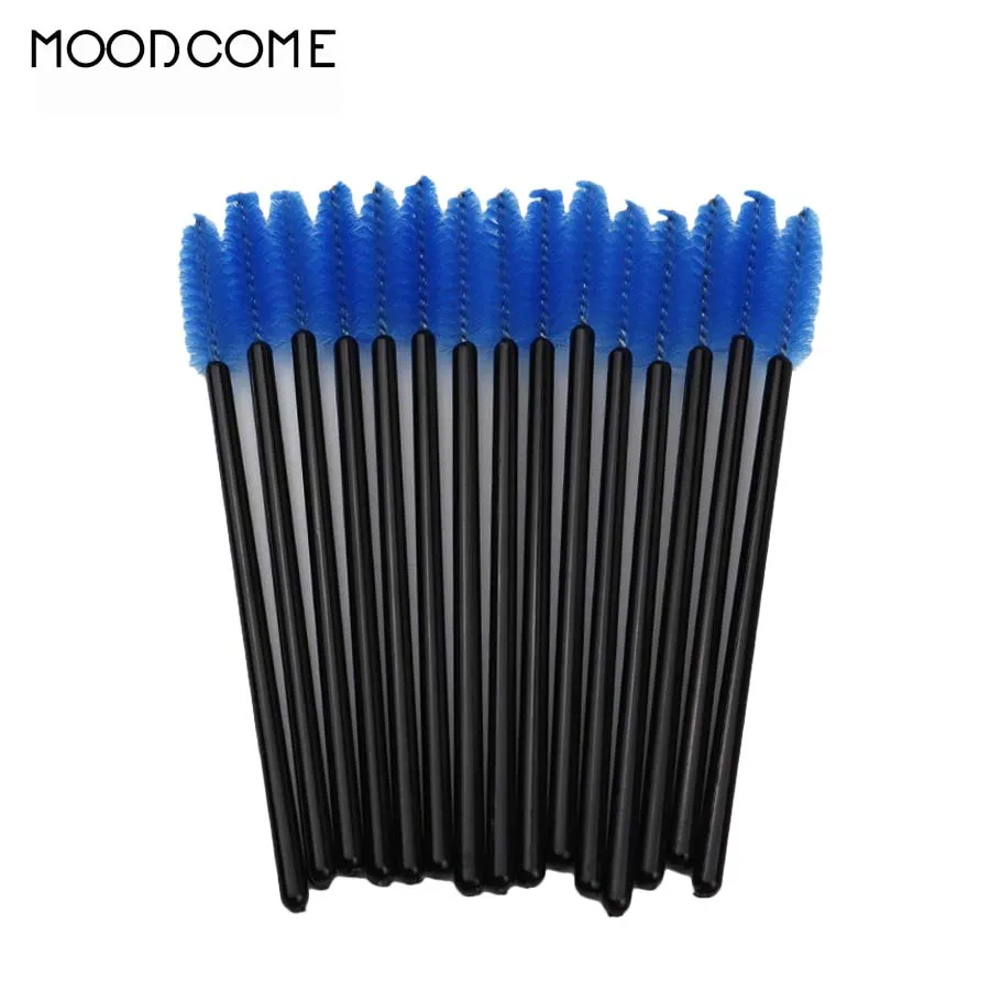 Baguettes de mascara pour cils de poulet, brosse de maquillage, fournitures d'extension de cils, 50 pièces