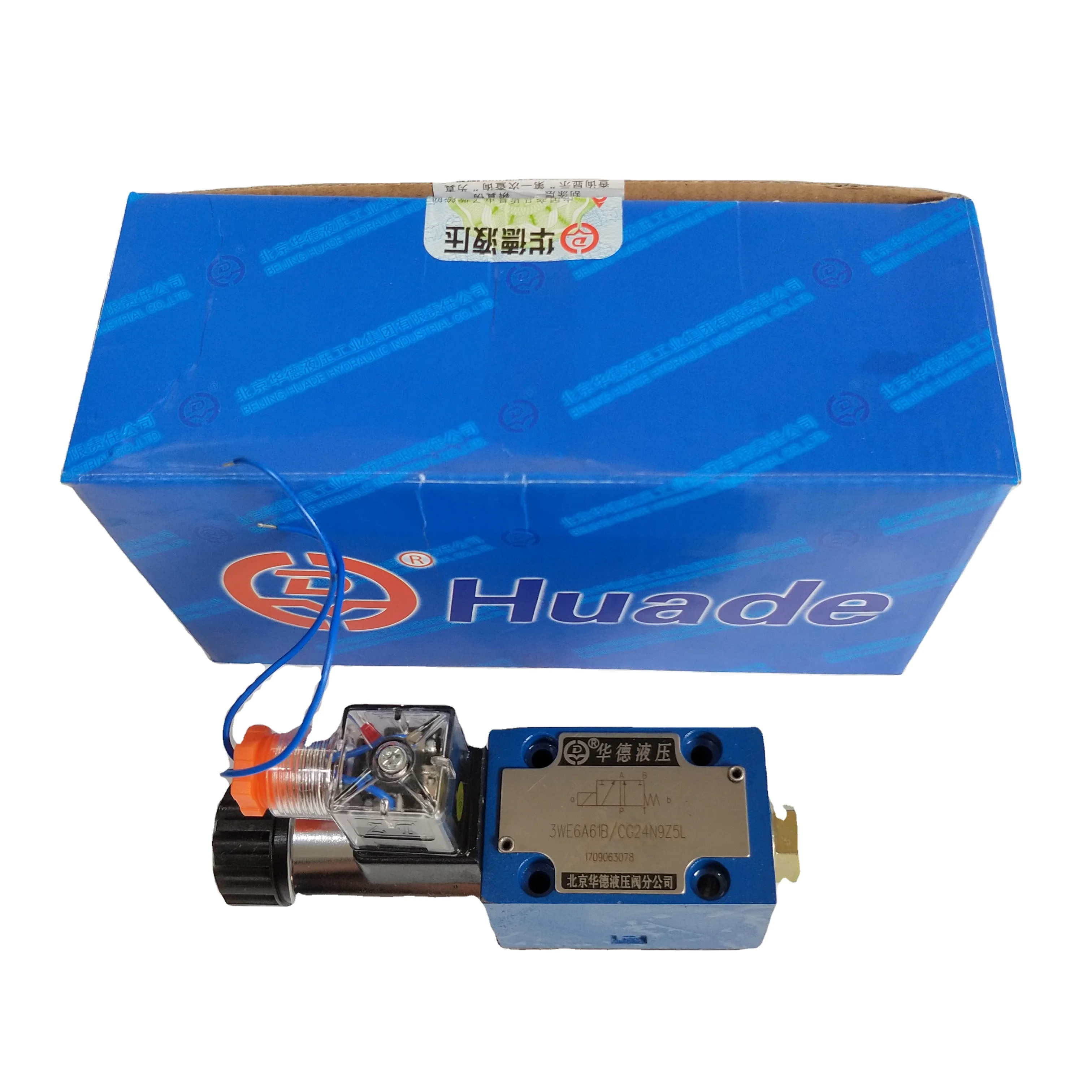 

Huade Hydraulic Solenoid Valve 3WE6A61B/CG24N9Z5L 3WE6B61B/CW220-50N9Z5L 3WE5B6.0/CG24N9Z5L