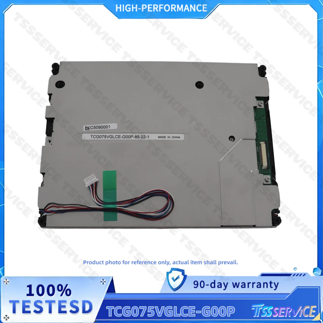 TCG075VGLCE-G00P  7.5 inch 640*480 Resolution LCD panel fast shipping