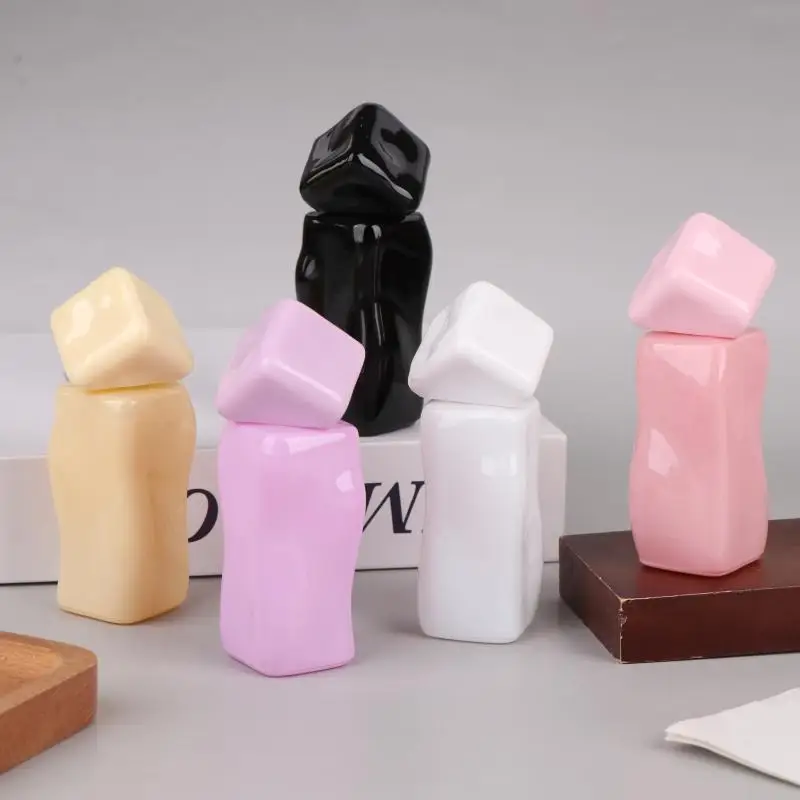 1 قطعة 30 مللي عبوة رذاذ عطر زجاجة رذاذ زجاجية فارغة زجاجة عطر محمولة للمرأة معكرون ماكياج حاوية ترطيب