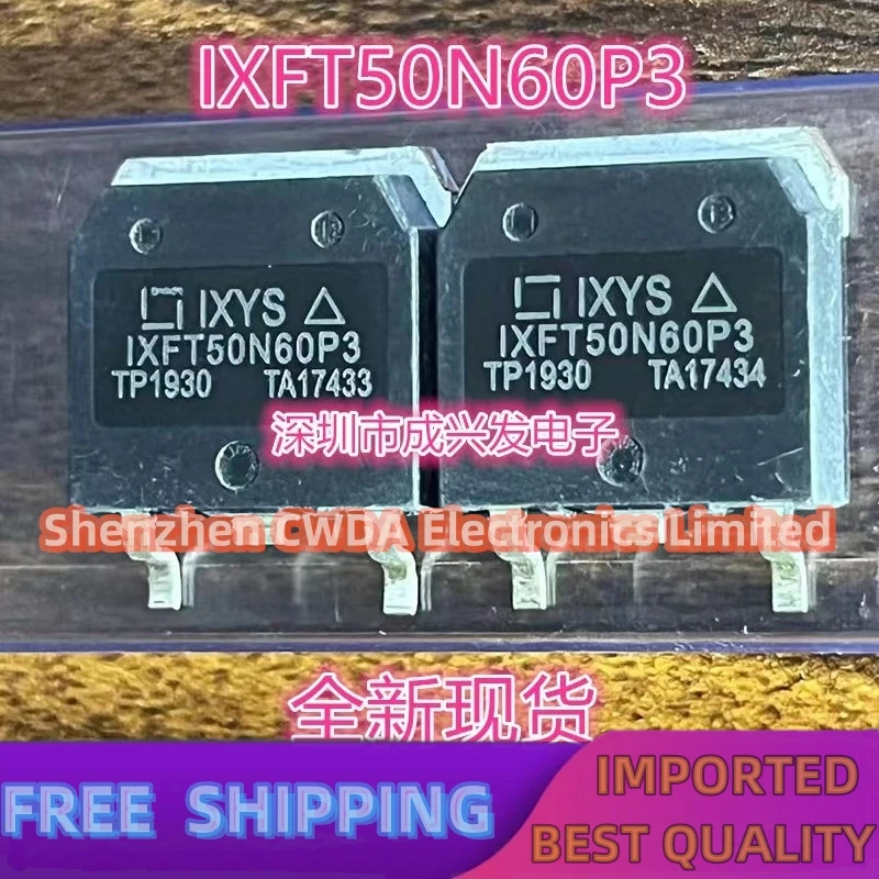 

10PCS-20PCS IXFT50N60P3-TRL IXFT50N60P3 600V 50A TO-268 MOS In Stock Can Be Purchased