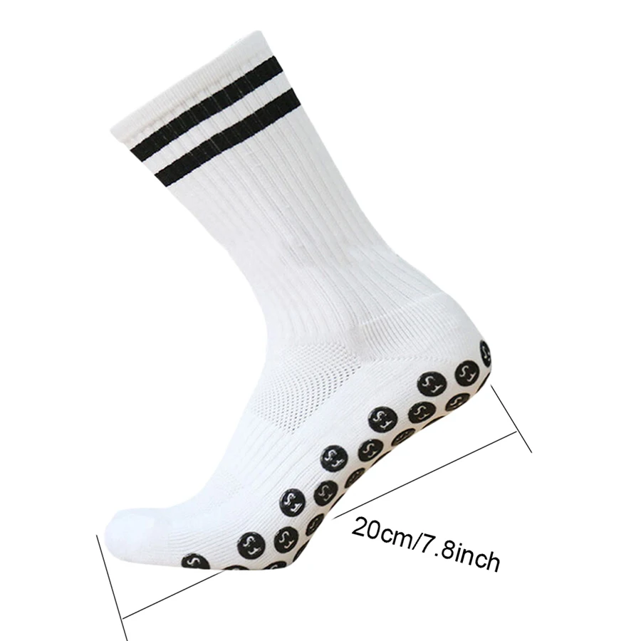 3/6/9pairs mens womens anti slip grip towel bottom professional breathable shockproof skateboard running athletic exercise socks view 6