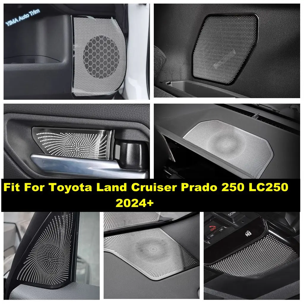 

Door Speaker / Dashboard Loudspeaker / Pillar A Tweeter Cover Trim Accessories For Toyota Land Cruiser 250 Prado LC250 2024 2025