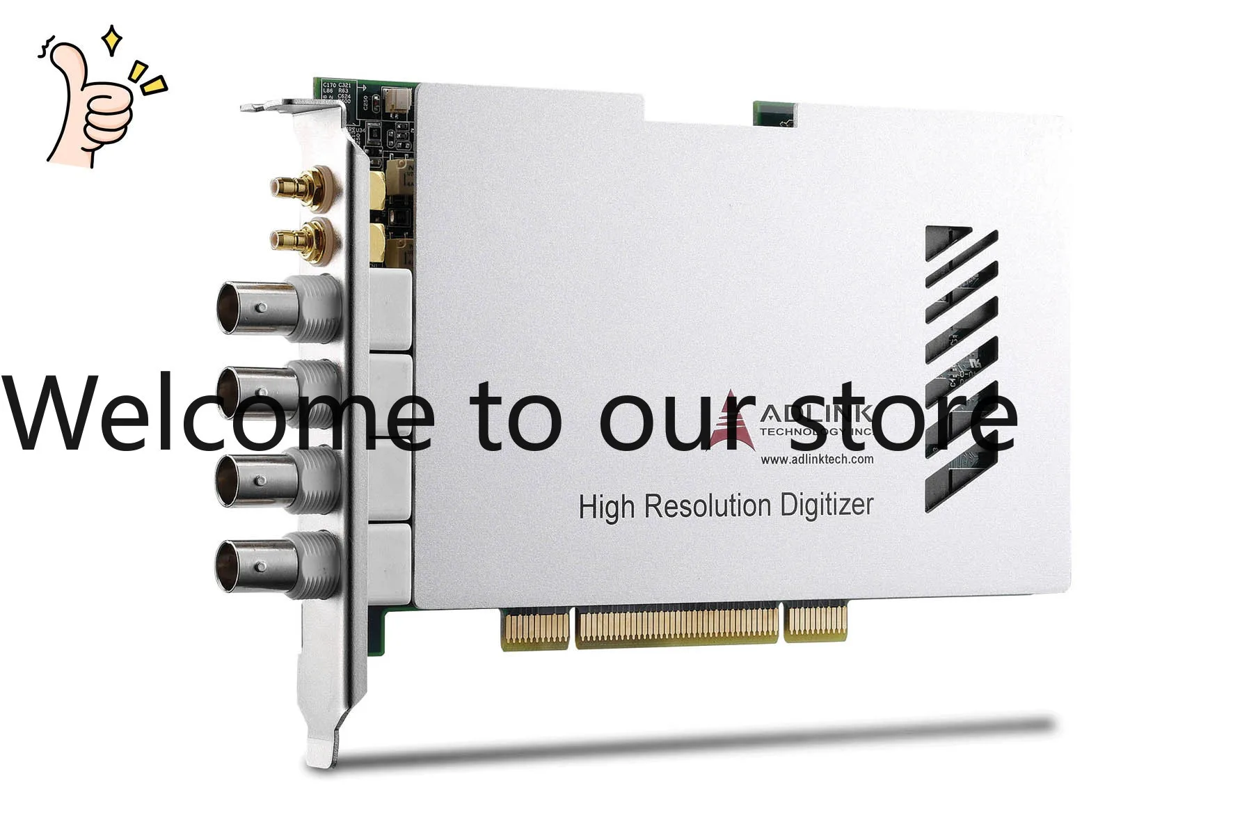 

ADLINK PCI-9816H 4-канальный 16-битный цифровой преобразователь данных 10/20/40 МВыб/с с 512 МБ ОЗУ