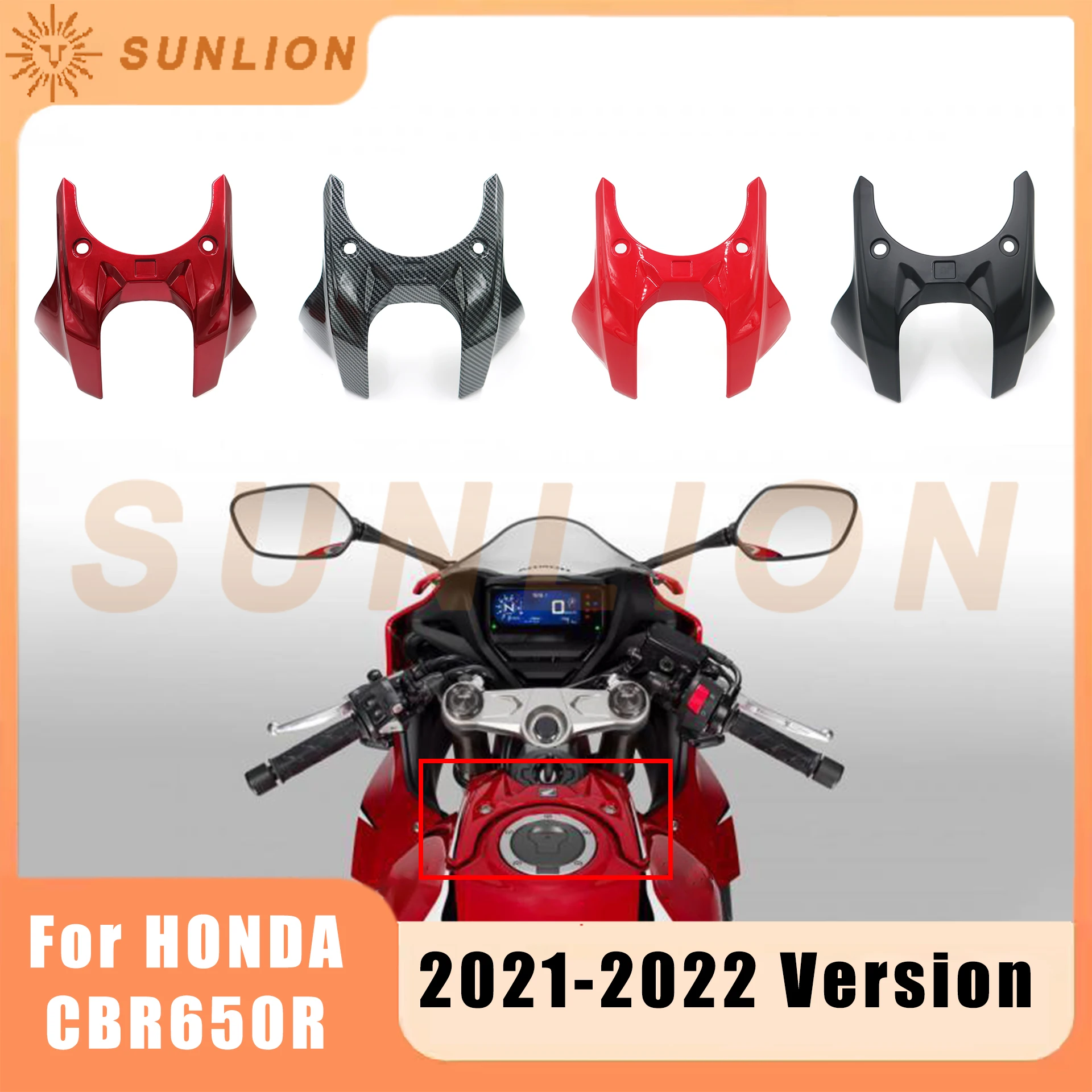 

Обтекатели для мотоцикла, передняя крышка бензобака для Honda CBR650R 2021-2022, обтекатель из АБС-пластика для литья под давлением