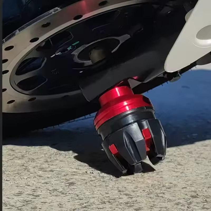1Pair Universal Front Suspension Protection Cup Frame Slider Falling Protector for Motorcycle Scooter E-Bike Aluminum and ABS